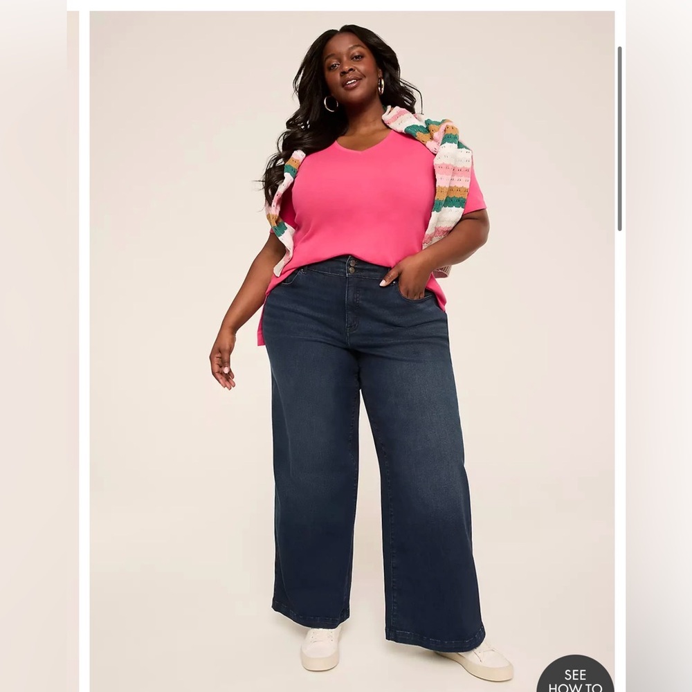 Tighter Tummy Fit Dark Wash High-Rise Jeans